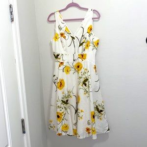 Vince Camuto Linen Tank Dress w/Pockets! 12